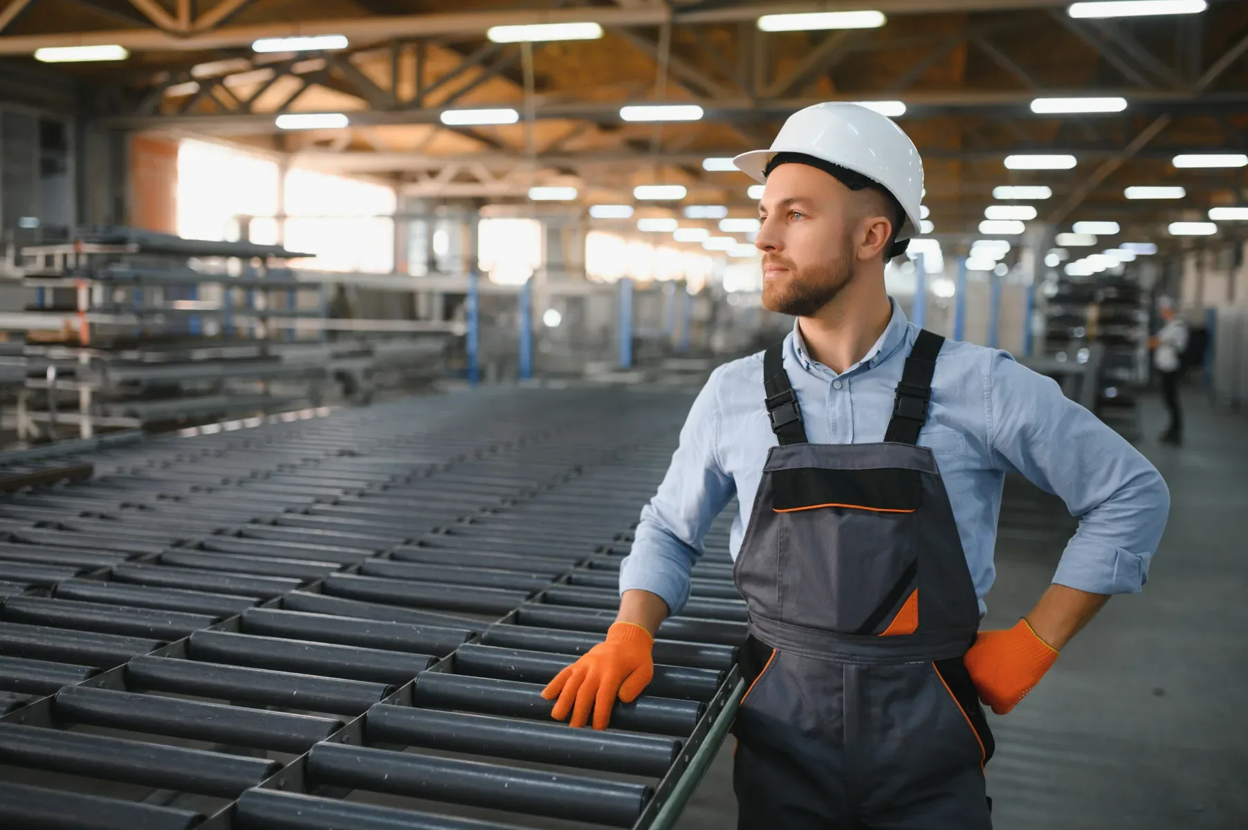 Arbeider Prefab Betonproductie